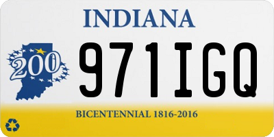 IN license plate 971IGQ