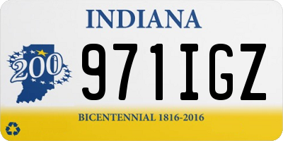 IN license plate 971IGZ