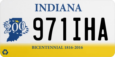 IN license plate 971IHA