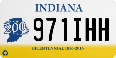 IN license plate 971IHH