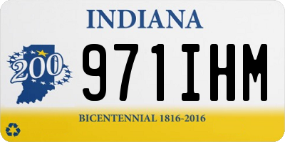 IN license plate 971IHM