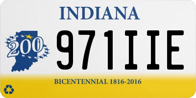 IN license plate 971IIE