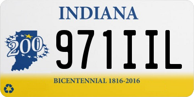 IN license plate 971IIL