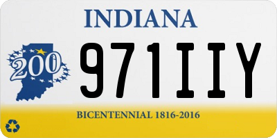 IN license plate 971IIY