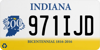 IN license plate 971IJD