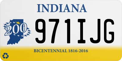IN license plate 971IJG