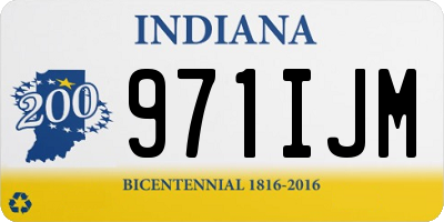 IN license plate 971IJM