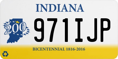 IN license plate 971IJP