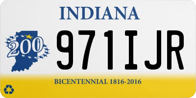 IN license plate 971IJR