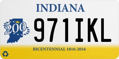 IN license plate 971IKL