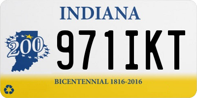 IN license plate 971IKT