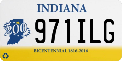 IN license plate 971ILG