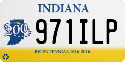 IN license plate 971ILP