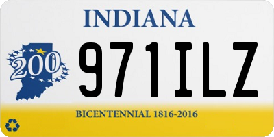 IN license plate 971ILZ