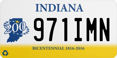 IN license plate 971IMN