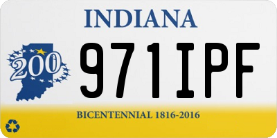 IN license plate 971IPF