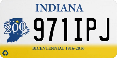 IN license plate 971IPJ