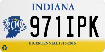 IN license plate 971IPK