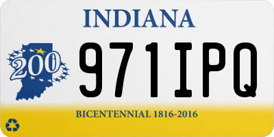 IN license plate 971IPQ