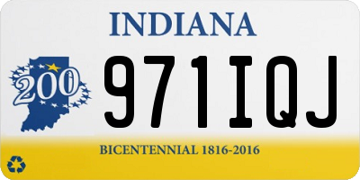 IN license plate 971IQJ