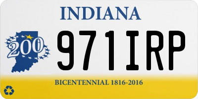 IN license plate 971IRP