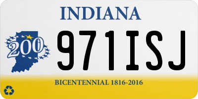 IN license plate 971ISJ