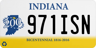 IN license plate 971ISN