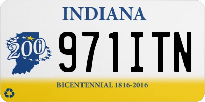 IN license plate 971ITN