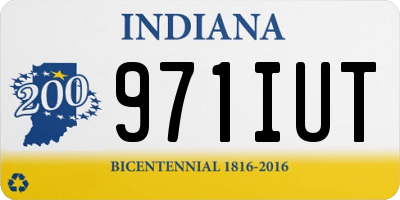 IN license plate 971IUT