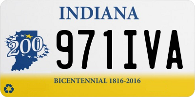 IN license plate 971IVA