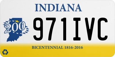 IN license plate 971IVC