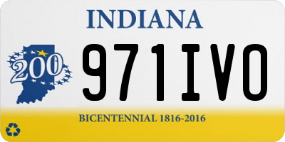 IN license plate 971IVO