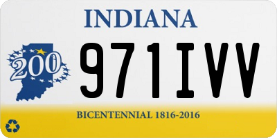 IN license plate 971IVV