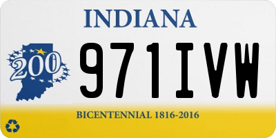 IN license plate 971IVW