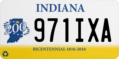 IN license plate 971IXA
