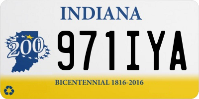 IN license plate 971IYA