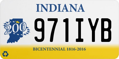 IN license plate 971IYB