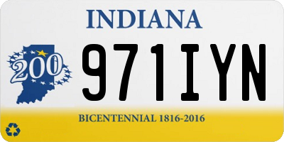 IN license plate 971IYN