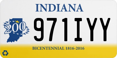 IN license plate 971IYY