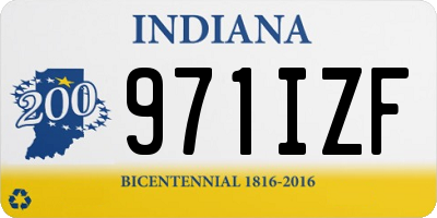 IN license plate 971IZF