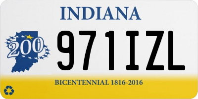 IN license plate 971IZL