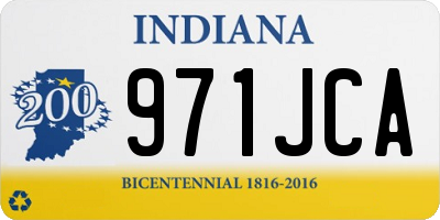 IN license plate 971JCA