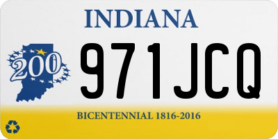IN license plate 971JCQ
