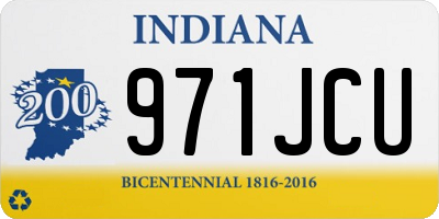 IN license plate 971JCU