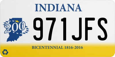 IN license plate 971JFS