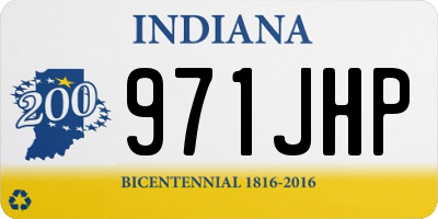 IN license plate 971JHP