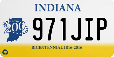 IN license plate 971JIP