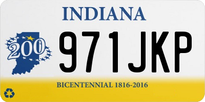 IN license plate 971JKP