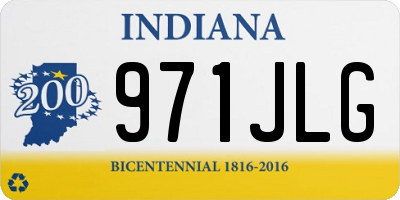 IN license plate 971JLG