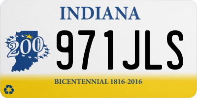 IN license plate 971JLS